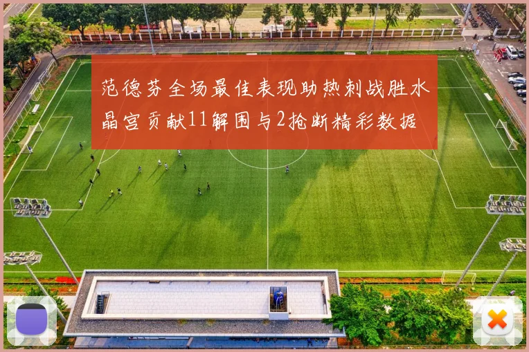 范德芬全场最佳表现助热刺战胜水晶宫贡献11解围与2抢断精彩数据